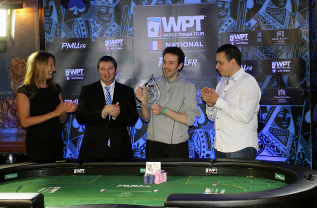 Hermance Blum (WPT), Alain Pina (Casino Croisette), Laurent Polito et Zakaria Ouzzine (PMU Poker)