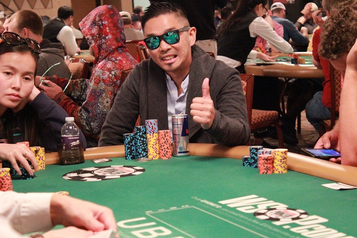 DU à 180k également pour Bruno Soutavong avec 55 vs AK sur K57 ! 