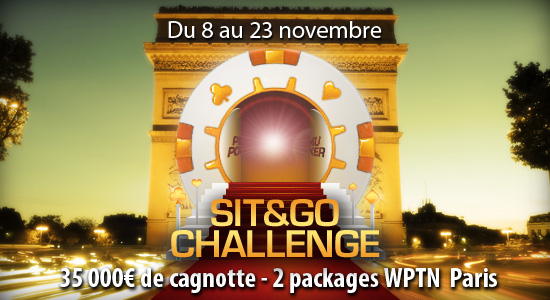 Classement Sit&Go Challenge 20€ et plus