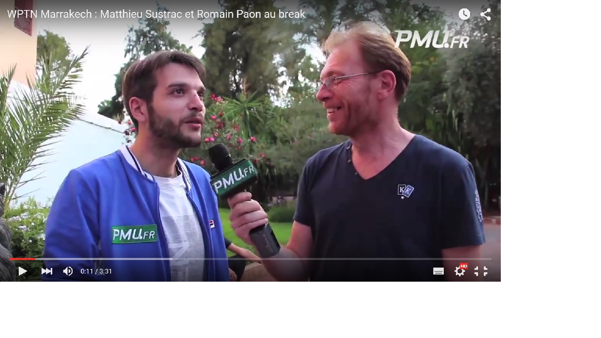 WPTN Marrakech : vidéo break !