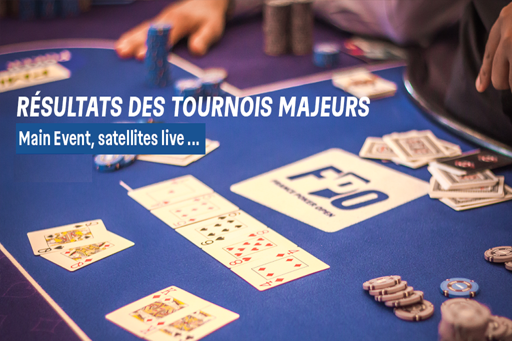 Résultats des tournois online du dimanche PMU Poker #122