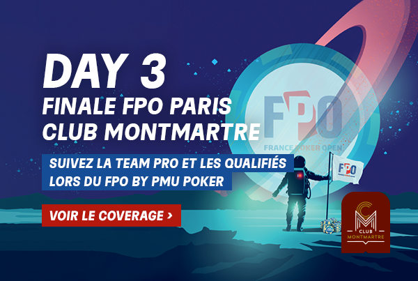 FPO Paris : Suivez le Day 3 en Streaming Live et Cards Up !