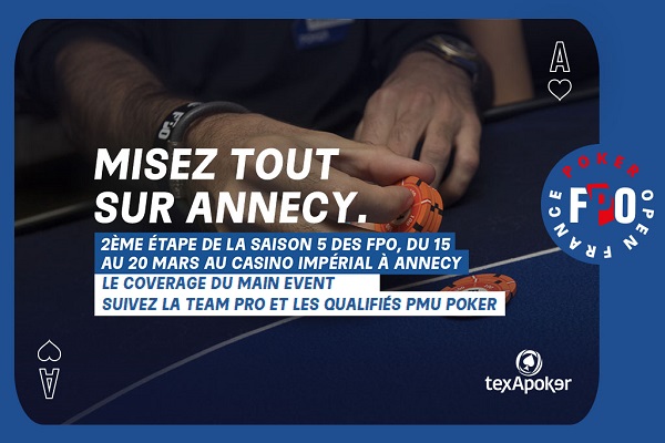 FPO Annecy – Main Event Jour 1B/1C : le coverage