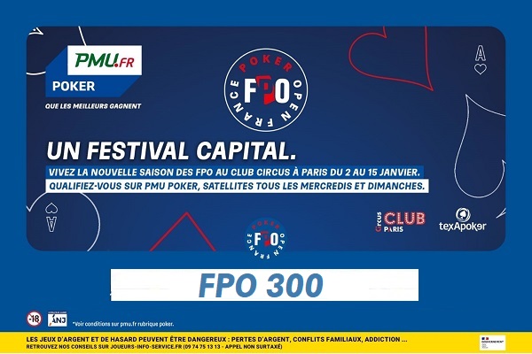 FPO 300 : Victoire d’Alexandre Pinto pour 40 000€ !